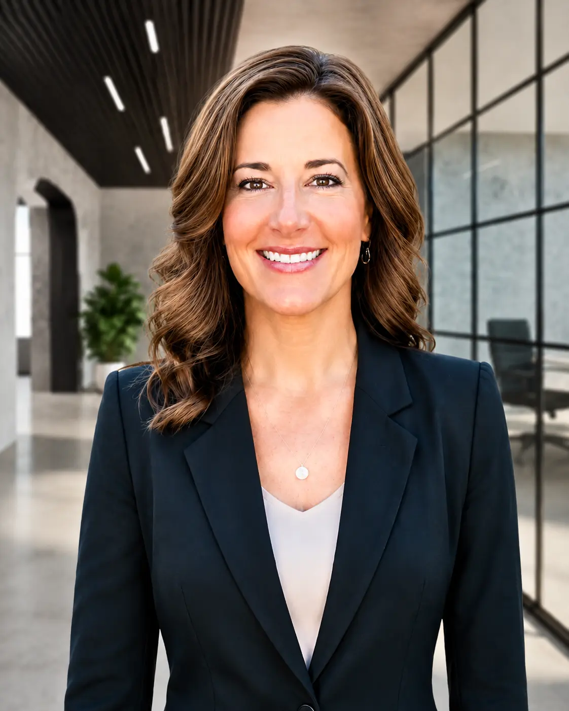 Diana Gentile smiling warmly in a bright, light-filled room